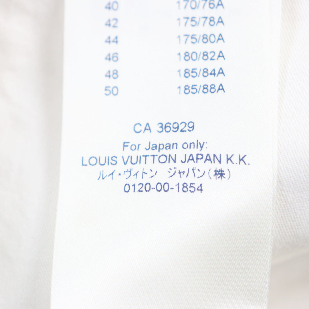 LOUIS VUITTON Denim pants 1A8HJL Main: 100% cotton, Part: 100% cotton multicolor LV Pastel Monogram mens 36 Used Authentic