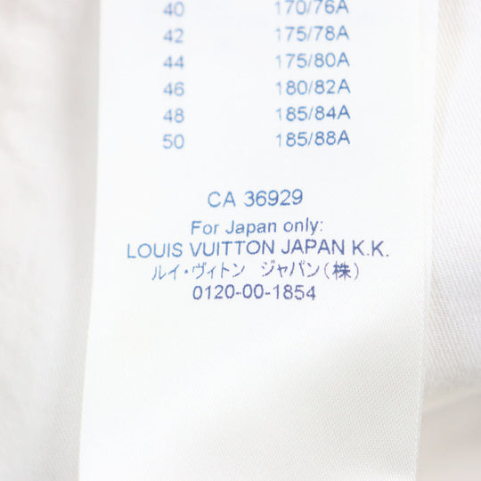 LOUIS VUITTON Denim pants 1A8HJL Main: 100% cotton, Part: 100% cotton multicolor LV Pastel Monogram mens 36 Used Authentic