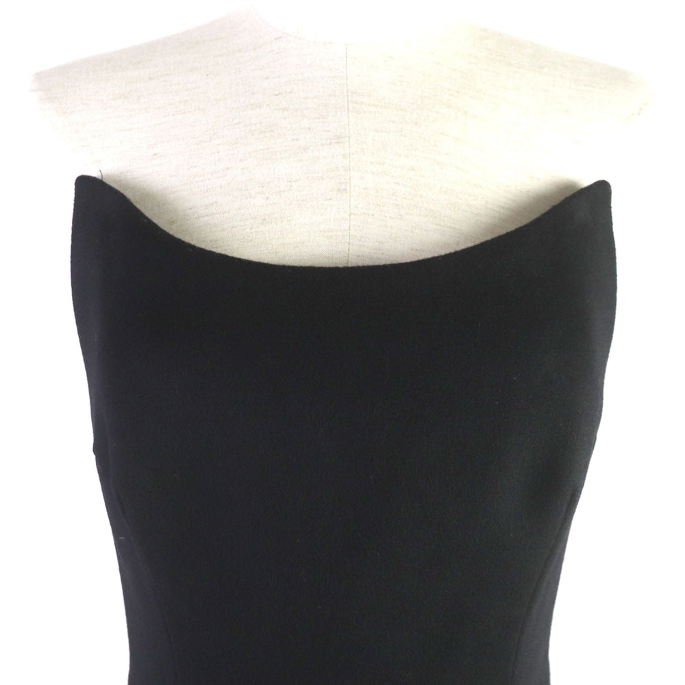 PRADA dress Outer: 100% virgin wool, Lining: 100% viscose black Women 38 Used Authentic