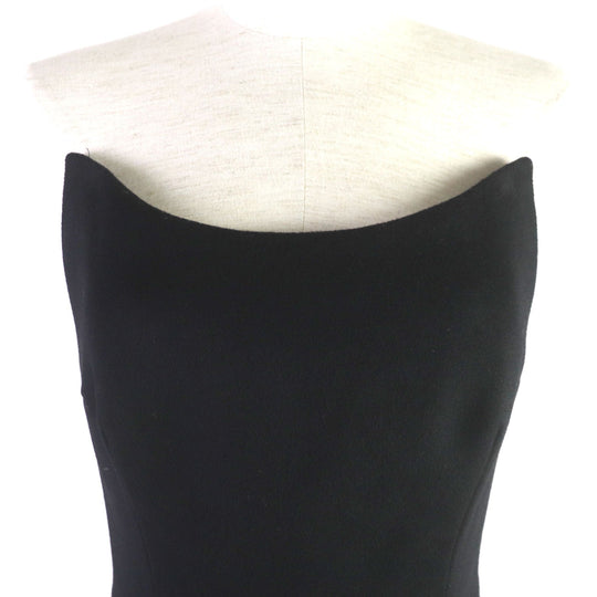PRADA dress Outer: 100% virgin wool, Lining: 100% viscose black Women 38 Used Authentic