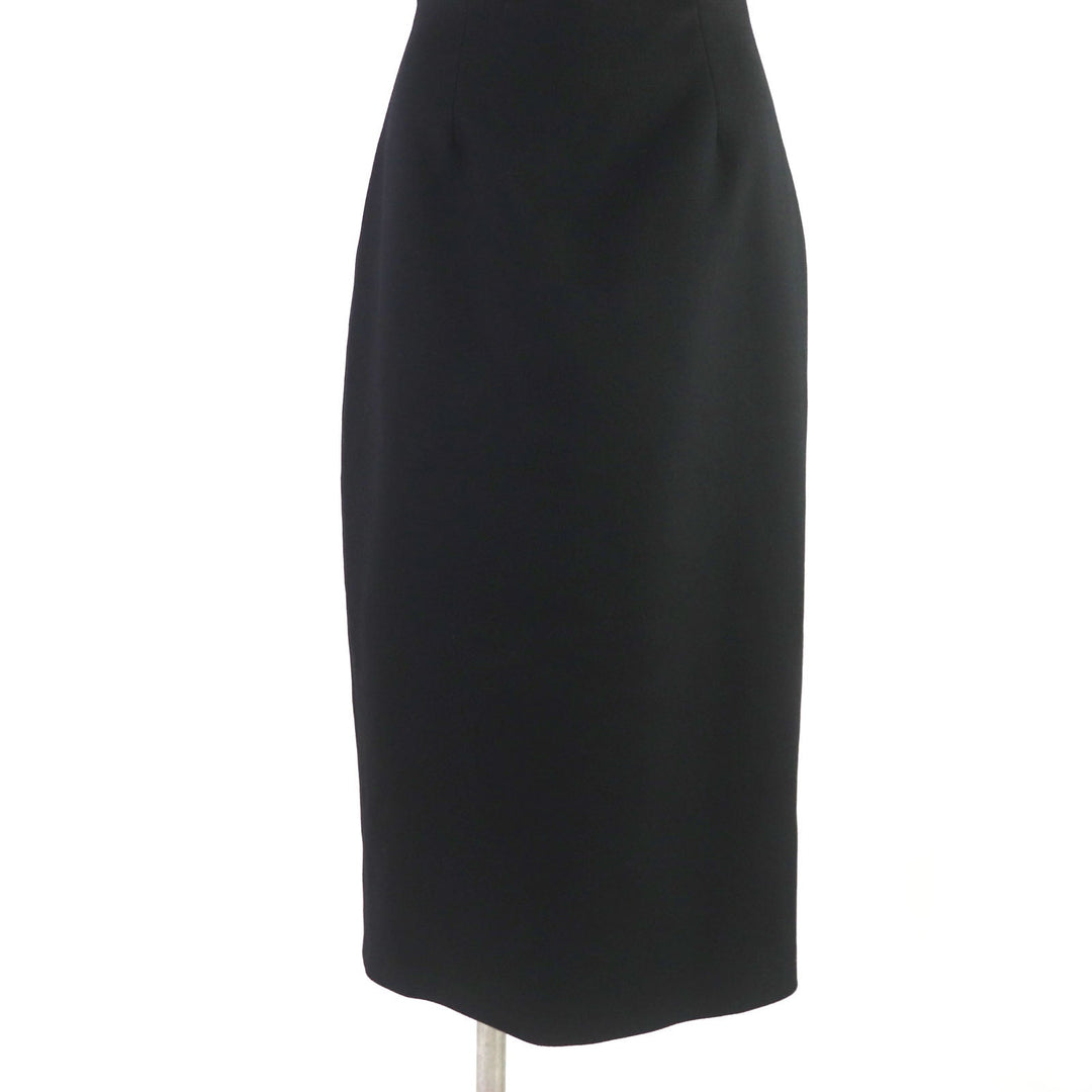 PRADA dress Outer: 100% virgin wool, Lining: 100% viscose black Women 38 Used Authentic
