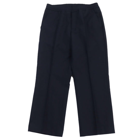 MONCLER Pants Main: 55% polyester, Main: 45% wool Navy PANTALONE mens 46 Used Authentic