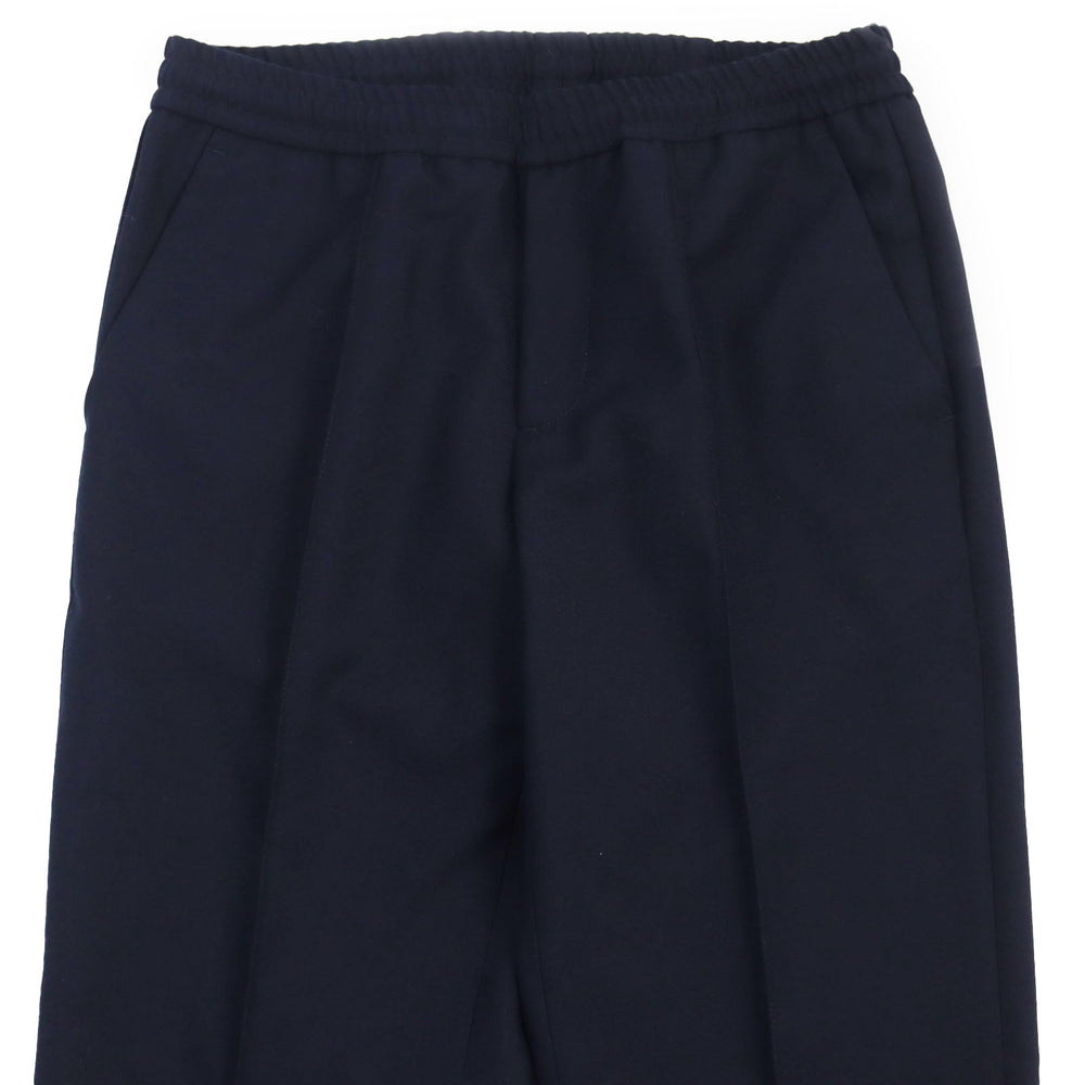 MONCLER Pants Main: 55% polyester, Main: 45% wool Navy PANTALONE mens 46 Used Authentic