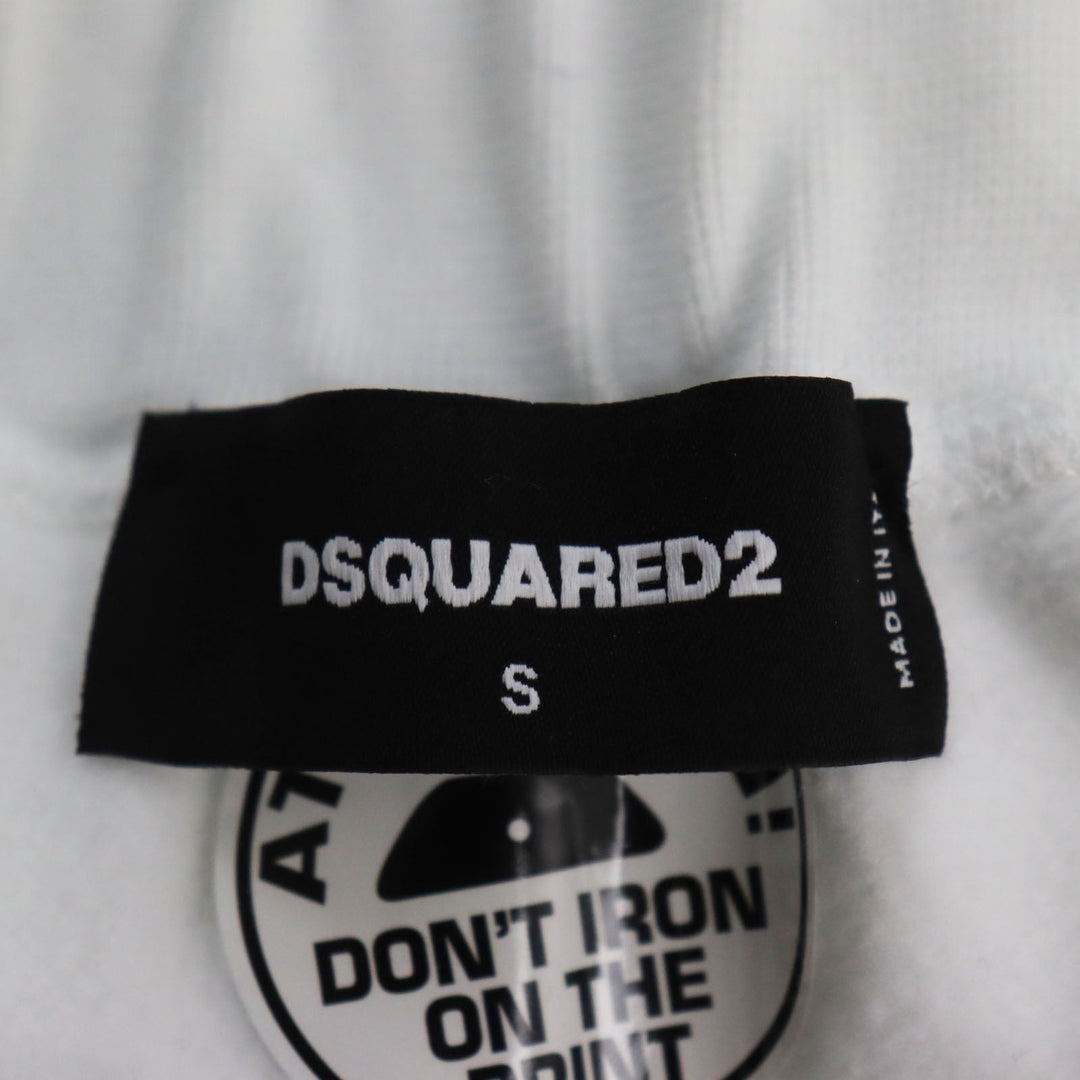 DSQUARED2 Pants S79KA0041 Main: 100% cotton white mens S Used Authentic