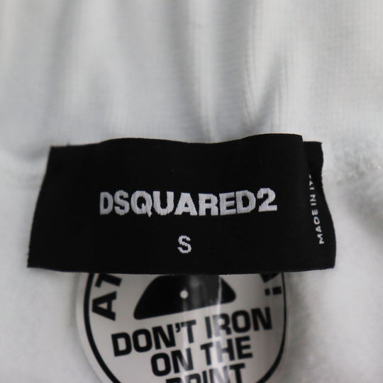 DSQUARED2 Pants S79KA0041 Main: 100% cotton white mens S Used Authentic