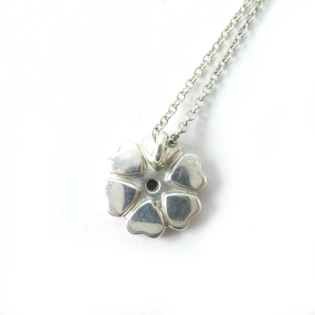 TIFFANY&Co. Necklace Main: AG925, Part: Pink sapphire Silver pink Paloma Picasso Crown of Hearts Women Used Authentic
