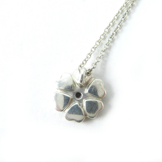 TIFFANY&Co. Necklace Main: AG925, Part: Pink sapphire Silver pink Paloma Picasso Crown of Hearts Women Used Authentic