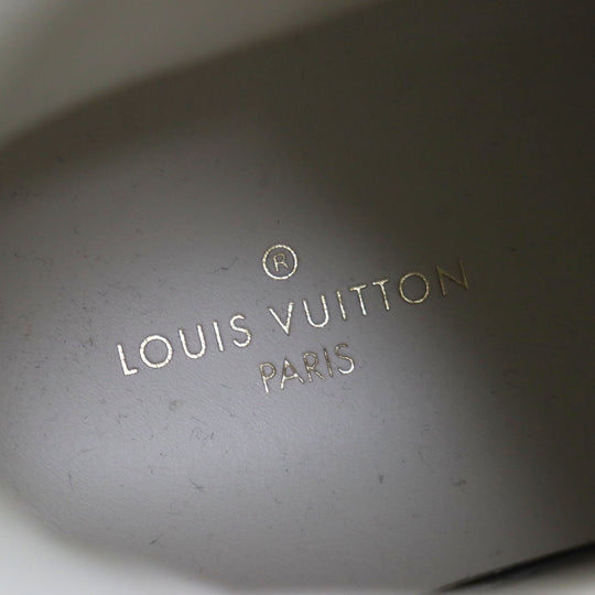 LOUIS VUITTON High cut sneakers 1A378N Main: Canvas, Part: Suede cream Tattoo Line mens 7 Used Authentic