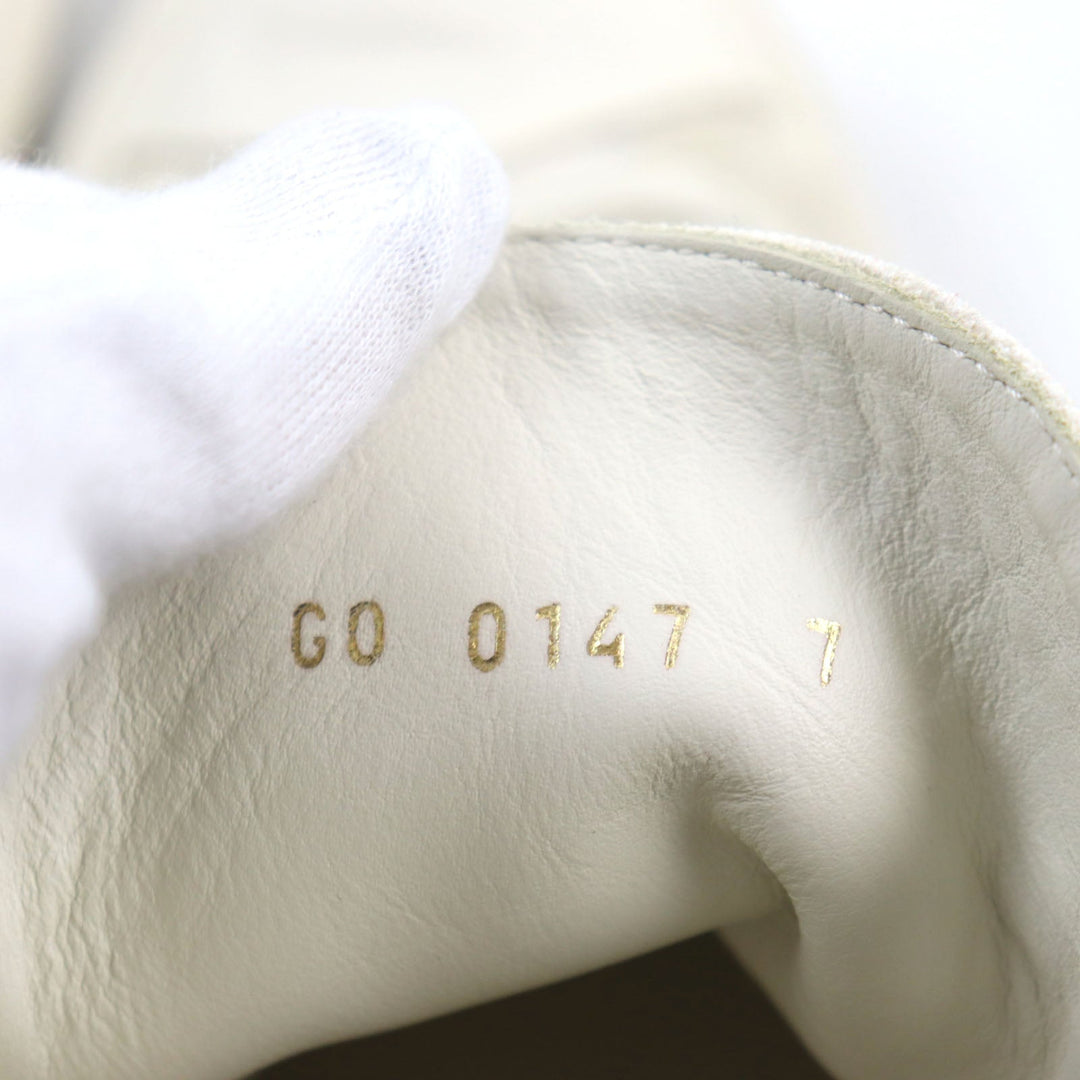 LOUIS VUITTON High cut sneakers 1A378N Main: Canvas, Part: Suede cream Tattoo Line mens 7 Used Authentic