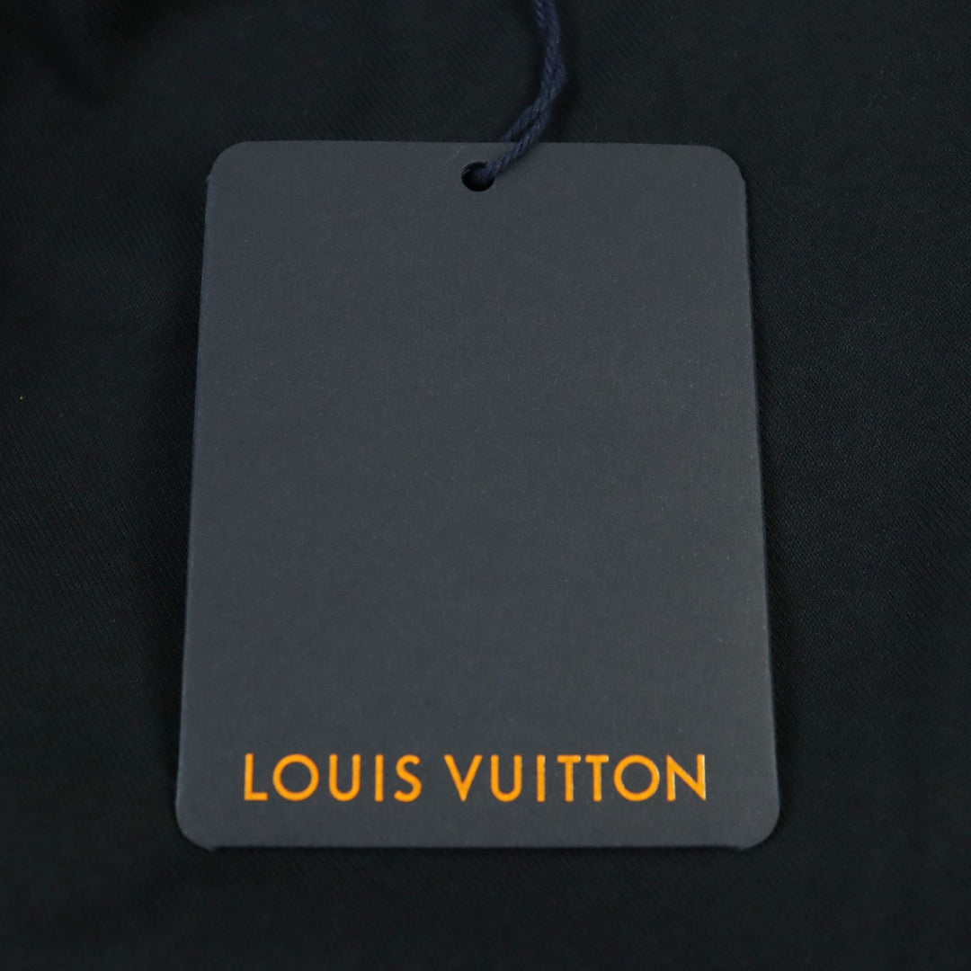 LOUIS VUITTON Blouson HOY15W Outer: 86% polyester, Outer: 14% wool, Lining: 100% cotton Green Navy Camouflage Pattern mens M Used Authentic