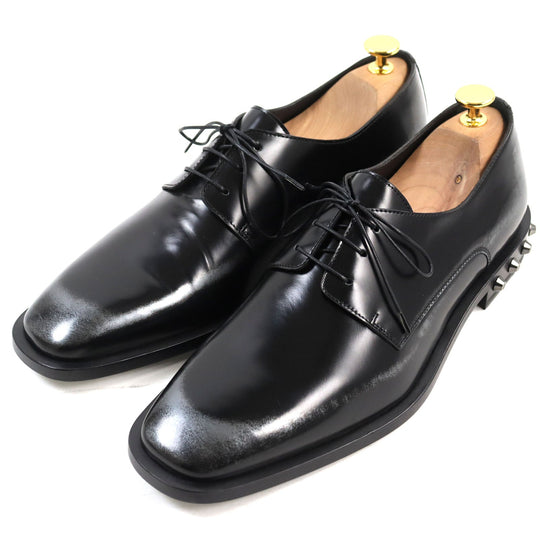 JIMMY CHOO Leather shoes 192STEFAN.WBM Main: Leather Black gun metallic STEFAN mens 41 Used Authentic