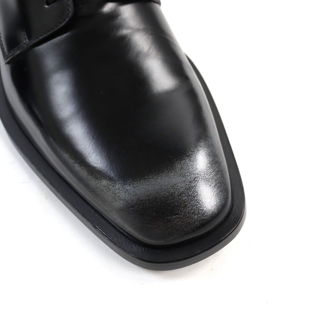 JIMMY CHOO Leather shoes 192STEFAN.WBM Main: Leather Black gun metallic STEFAN mens 41 Used Authentic