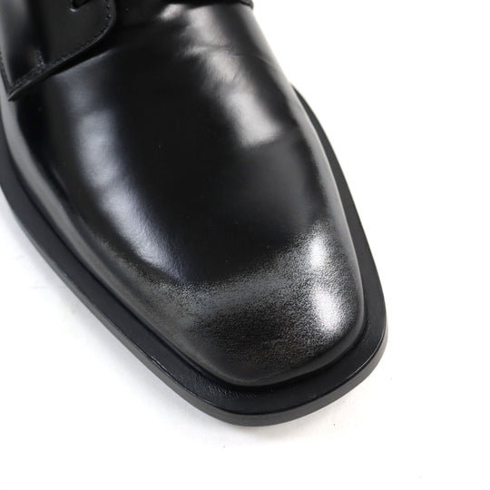 JIMMY CHOO Leather shoes 192STEFAN.WBM Main: Leather Black gun metallic STEFAN mens 41 Used Authentic