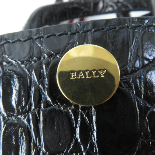 BALLY Shoulder Bag Main: Leather black CHLEA.C Women Used Authentic