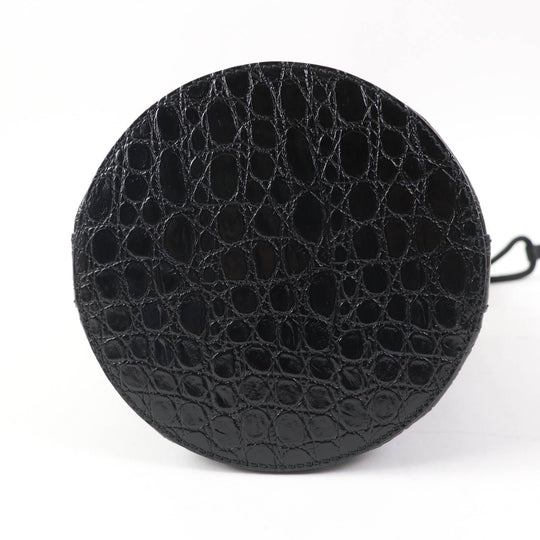 BALLY Shoulder Bag Main: Leather black CHLEA.C Women Used Authentic