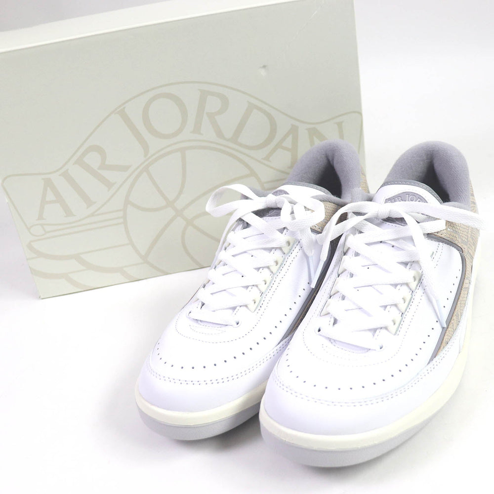 NIKE Low cut sneakers DV9956-100 Main: Leather White type AIR JORDAN 2 RETRO LOW mens 44 Used Authentic