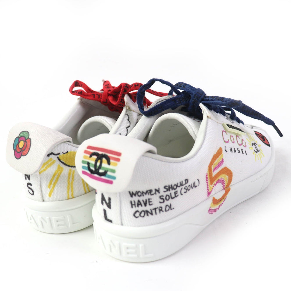 CHANEL sneakers G34877 Main: Canvas multicolor pharrell williams Women 36 Used Authentic
