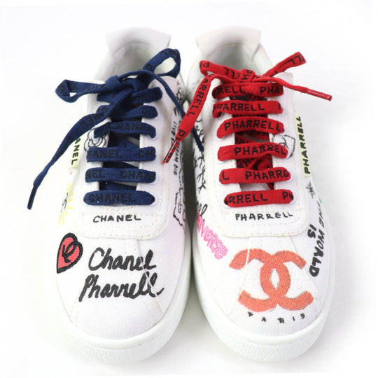 CHANEL sneakers G34877 Main: Canvas multicolor pharrell williams Women 36 Used Authentic