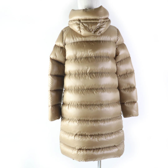 MONCLER down coat Main: 100% nylon, Lining: 100% nylon, Part: 100% nylon, Filling: 90% down, Filling: 10% feather light brown CAMBALES Women 00 Used Authentic