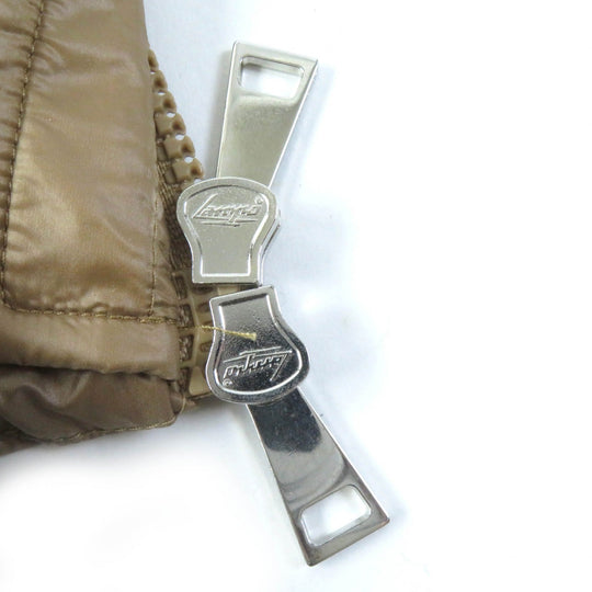 MONCLER down coat Main: 100% nylon, Lining: 100% nylon, Part: 100% nylon, Filling: 90% down, Filling: 10% feather light brown CAMBALES Women 00 Used Authentic