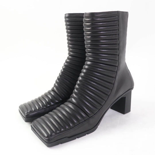 BALENCIAGA Ankle boots 596089 Main: Leather black Women 38 Used Authentic