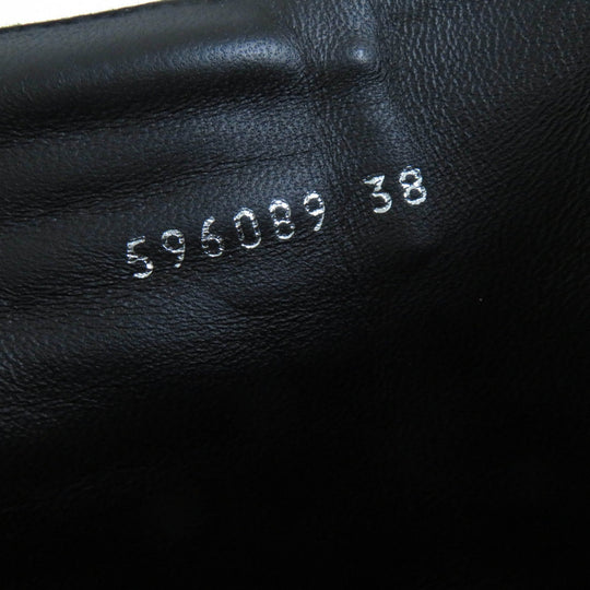 BALENCIAGA Ankle boots 596089 Main: Leather black Women 38 Used Authentic