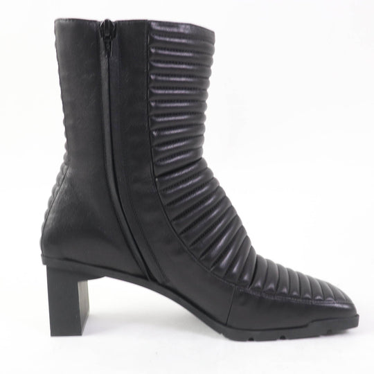BALENCIAGA Ankle boots 596089 Main: Leather black Women 38 Used Authentic
