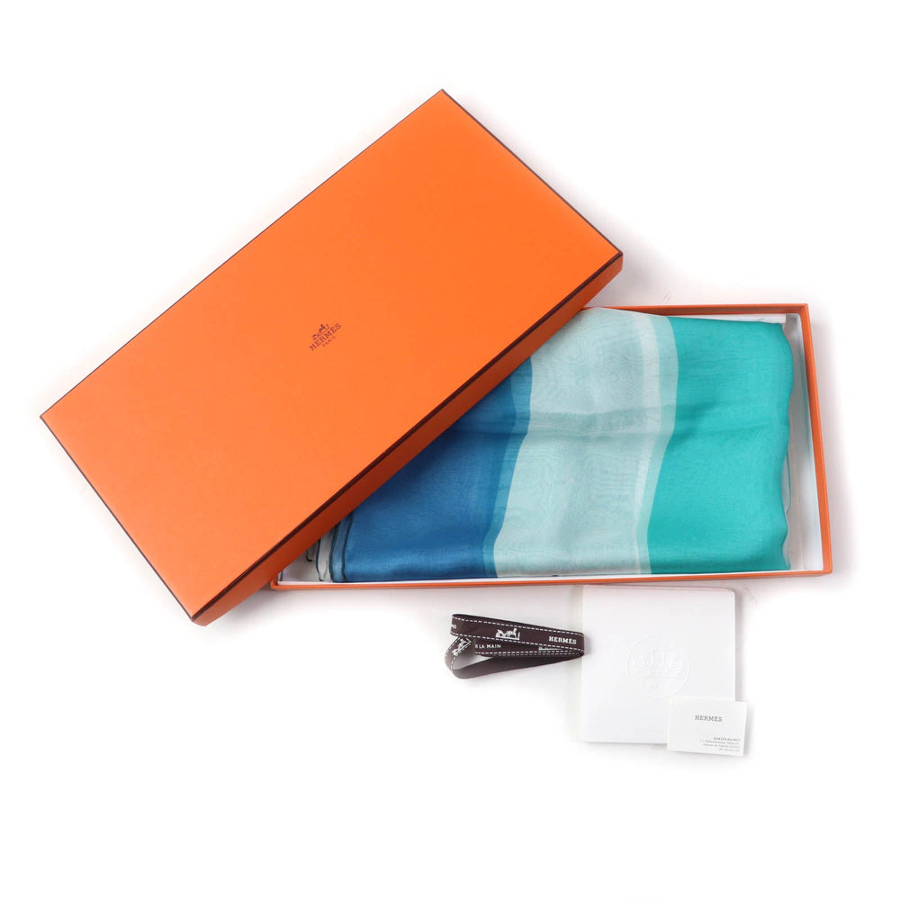 HERMES Stall Main: 100% silk multicolor Women Used Authentic