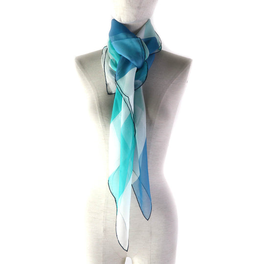 HERMES Stall Main: 100% silk multicolor Women Used Authentic