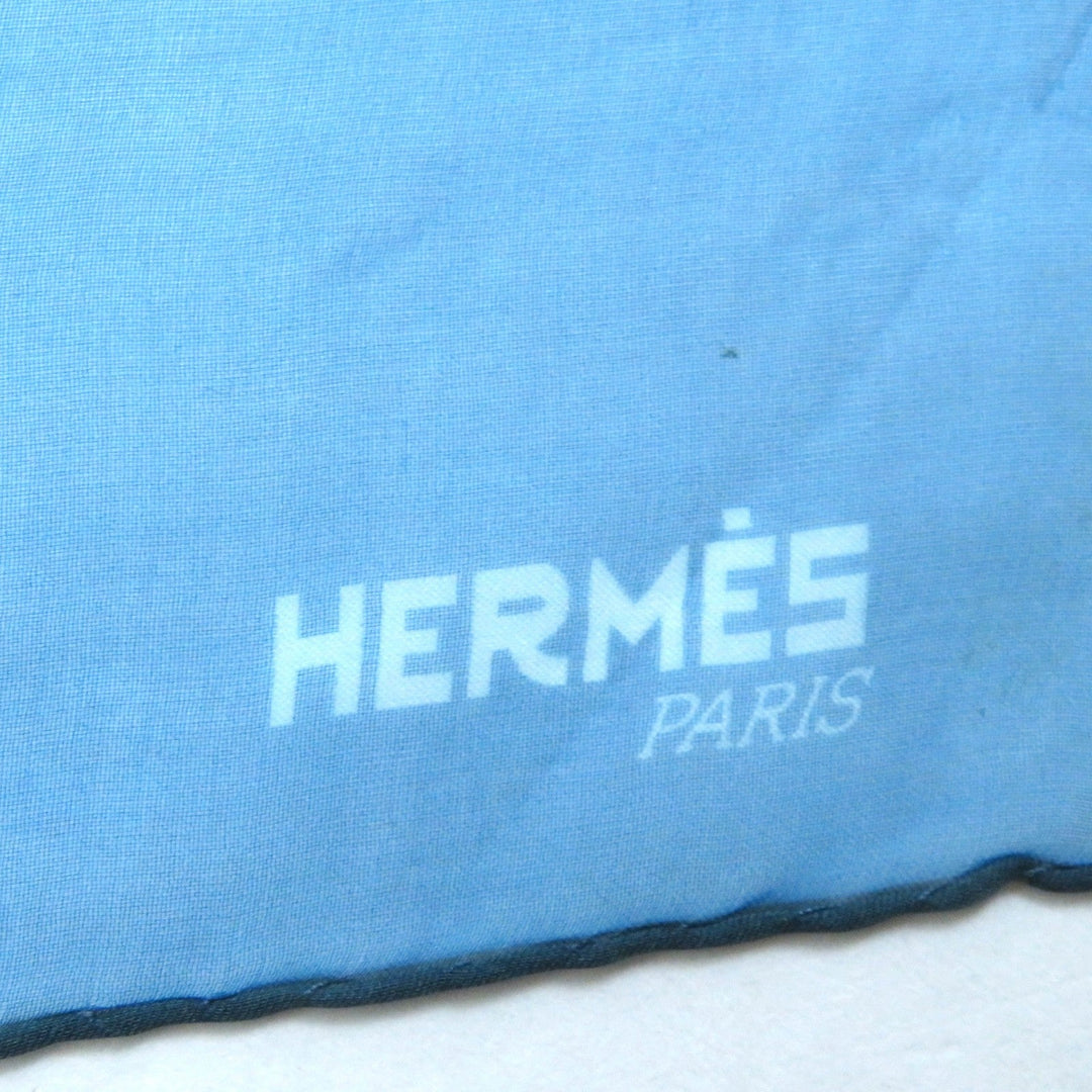 HERMES Stall Main: 100% silk multicolor Women Used Authentic