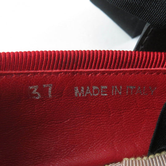 MIUMIU Ballet shoes Main: Leather Red Women 37 Used Authentic