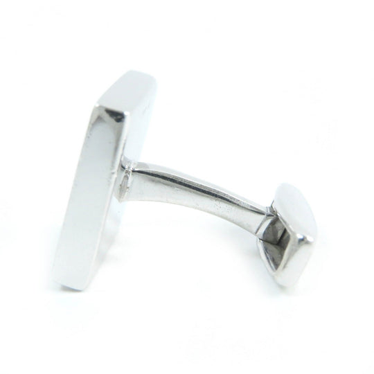 BVLGARI cuffs Main: SV925, Part: Onyx Silver black mens Used Authentic