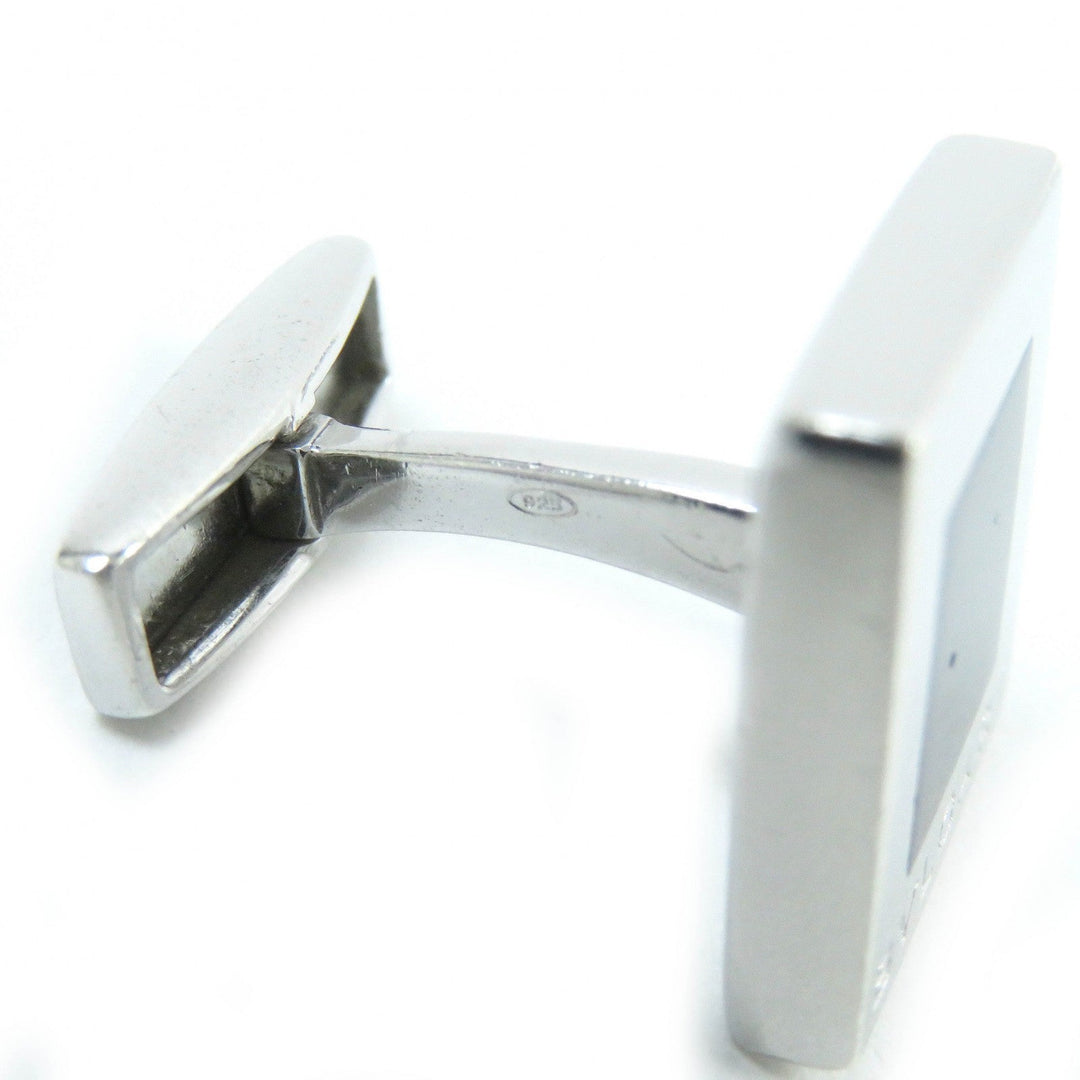 BVLGARI cuffs Main: SV925, Part: Onyx Silver black mens Used Authentic
