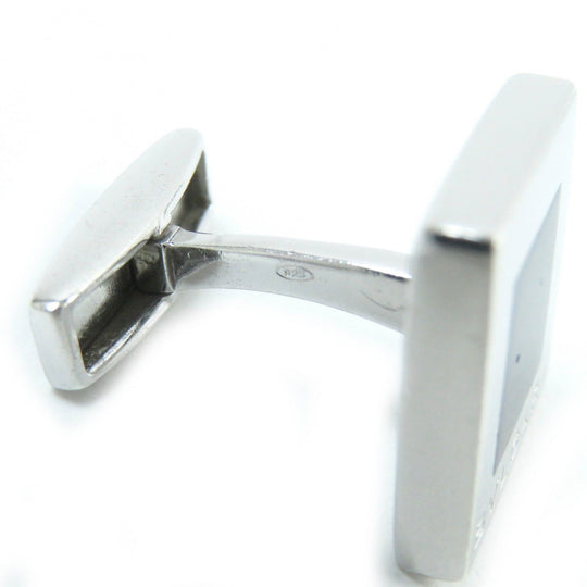 BVLGARI cuffs Main: SV925, Part: Onyx Silver black mens Used Authentic