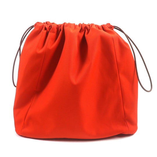 HERMES Tote Bag Main: 62% polyamide, 26% cotton, 12% polyurethane BLUE NAVY/FEU Sucked Pansage Groom mens Used Authentic