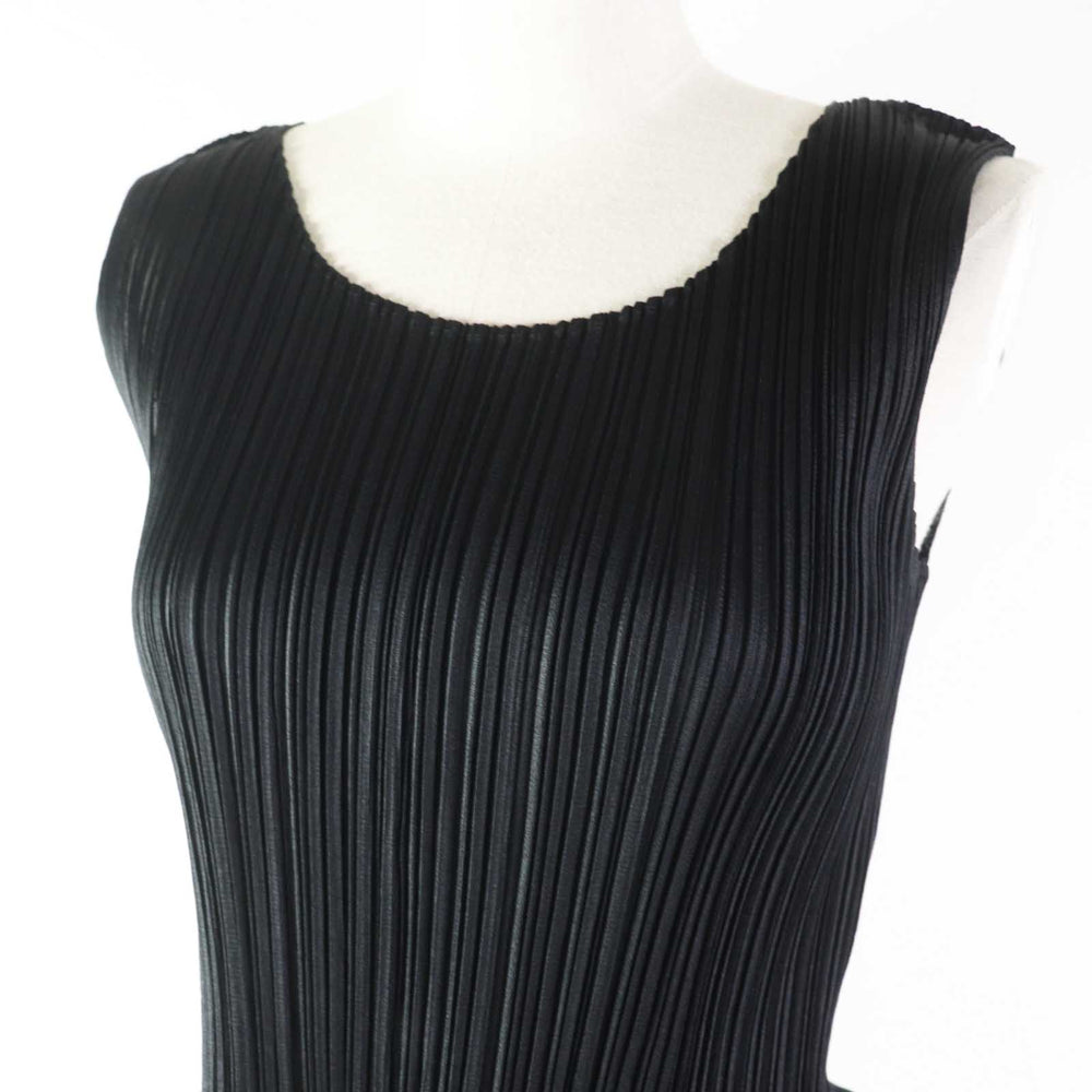 PLEATS PLEASE Cut PP23-JK721 Outer: 100% polyester, Part: 100% cotton black Women 3 Used Authentic