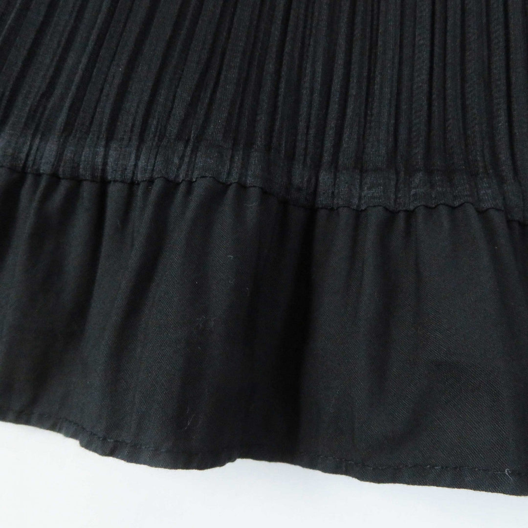 PLEATS PLEASE Cut PP23-JK721 Outer: 100% polyester, Part: 100% cotton black Women 3 Used Authentic