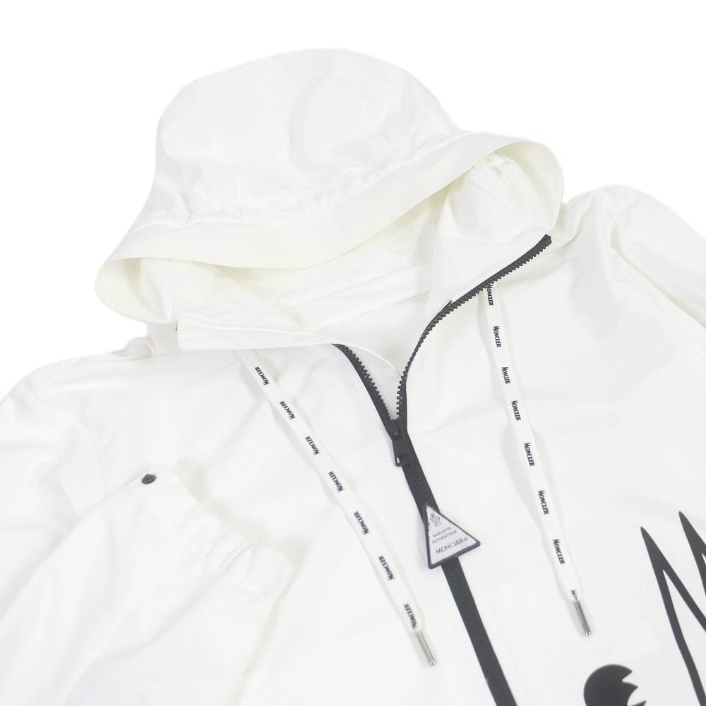 MONCLER Mountain Hoodie Main: 100% polyester white MYTHOS mens 1 Used Authentic