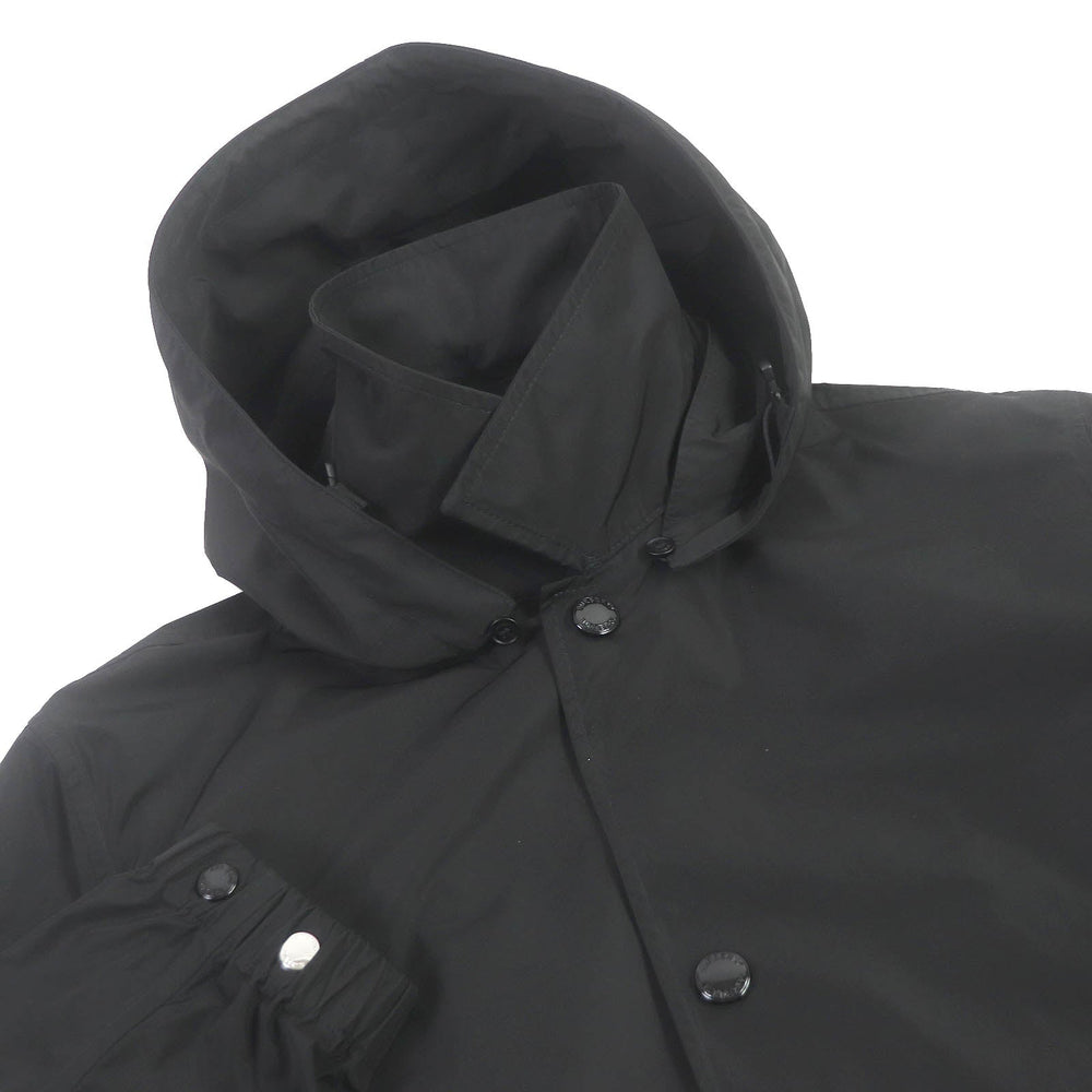 BURBERRY Stainless collar coat 8025643 Main: 100% polyester black mens 48 Used Authentic