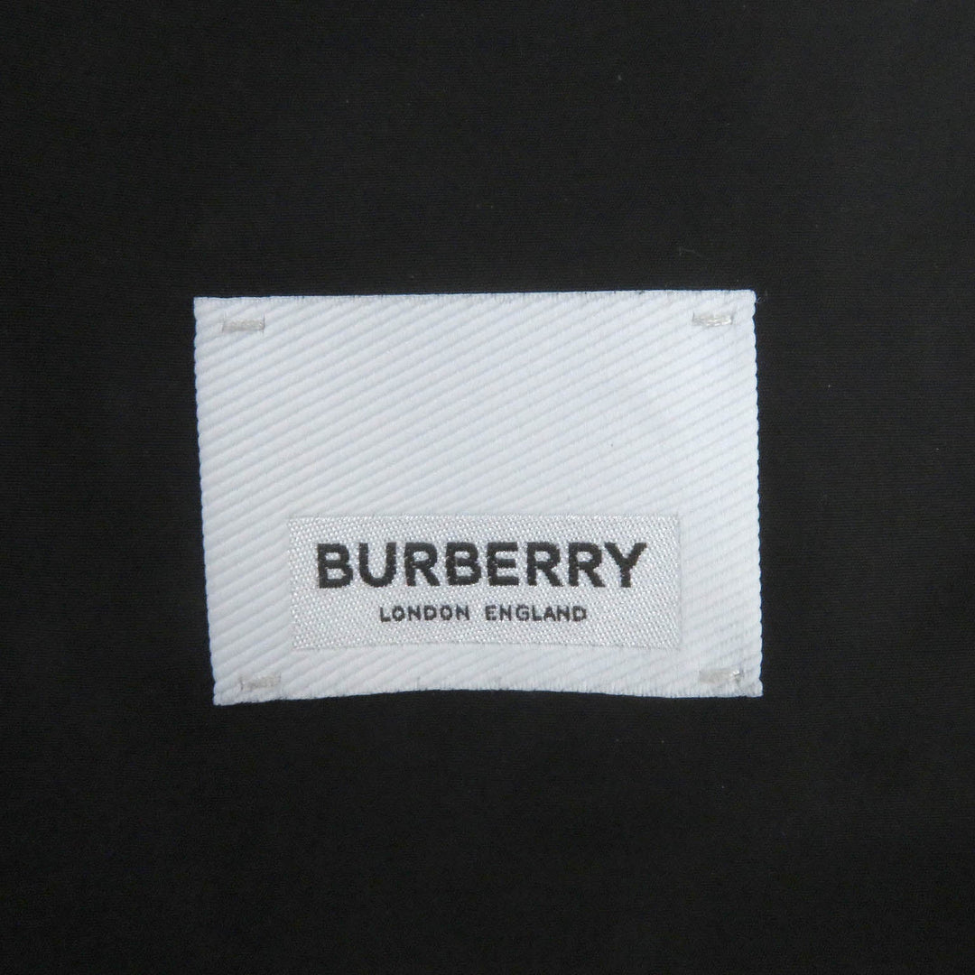 BURBERRY Stainless collar coat 8025643 Main: 100% polyester black mens 48 Used Authentic