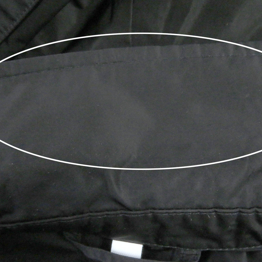BURBERRY Stainless collar coat 8025643 Main: 100% polyester black mens 48 Used Authentic