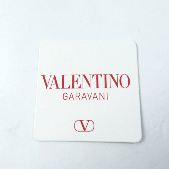 Valentino Garavani Pierce swarovski crystal pearl beads Silver white Women Used Authentic