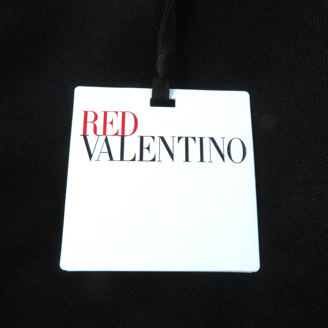 RED VALENTINO one piece Outer: 75% rayon, Outer: 25% nylon, Part: 100% nylon, Lining: 100% nylon, Part: 100% polyester black Women XS Used Authentic