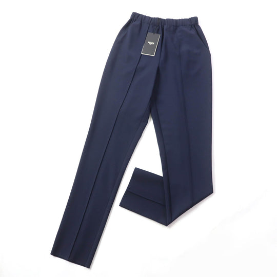 FENDI Other bottoms FR6176 Main: 53% polyester, 43% wool, 4% polyurethane Navy Women 36 Used Authentic