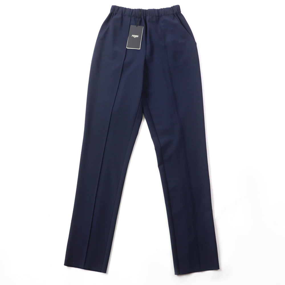 FENDI Other bottoms FR6176 Main: 53% polyester, 43% wool, 4% polyurethane Navy Women 36 Used Authentic