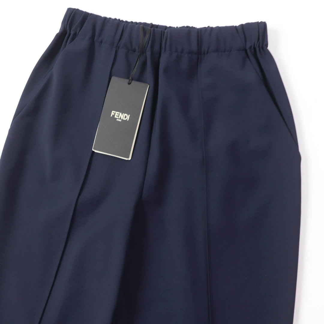 FENDI Other bottoms FR6176 Main: 53% polyester, 43% wool, 4% polyurethane Navy Women 36 Used Authentic