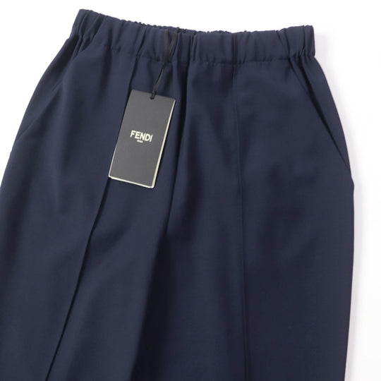 FENDI Other bottoms FR6176 Main: 53% polyester, 43% wool, 4% polyurethane Navy Women 36 Used Authentic