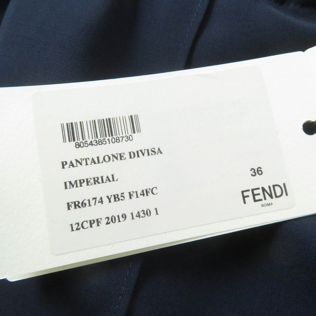 FENDI Other bottoms FR6176 Main: 53% polyester, 43% wool, 4% polyurethane Navy Women 36 Used Authentic