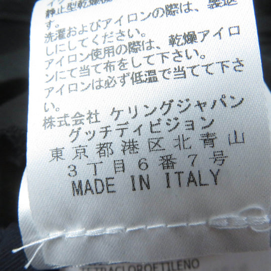 GUCCI Other bottoms 595172 Main: 99% wool, Main: 1% silk, Part: 100% polyester Navy Women 38 Used Authentic