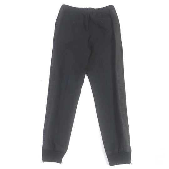 FENDI Pants FB0787 Main: 67% cotton, Main: 33% nylon, Part: 90% cotton, Part: 9% nylon, Part: 1% polyurethane black mens 48 Used Authentic